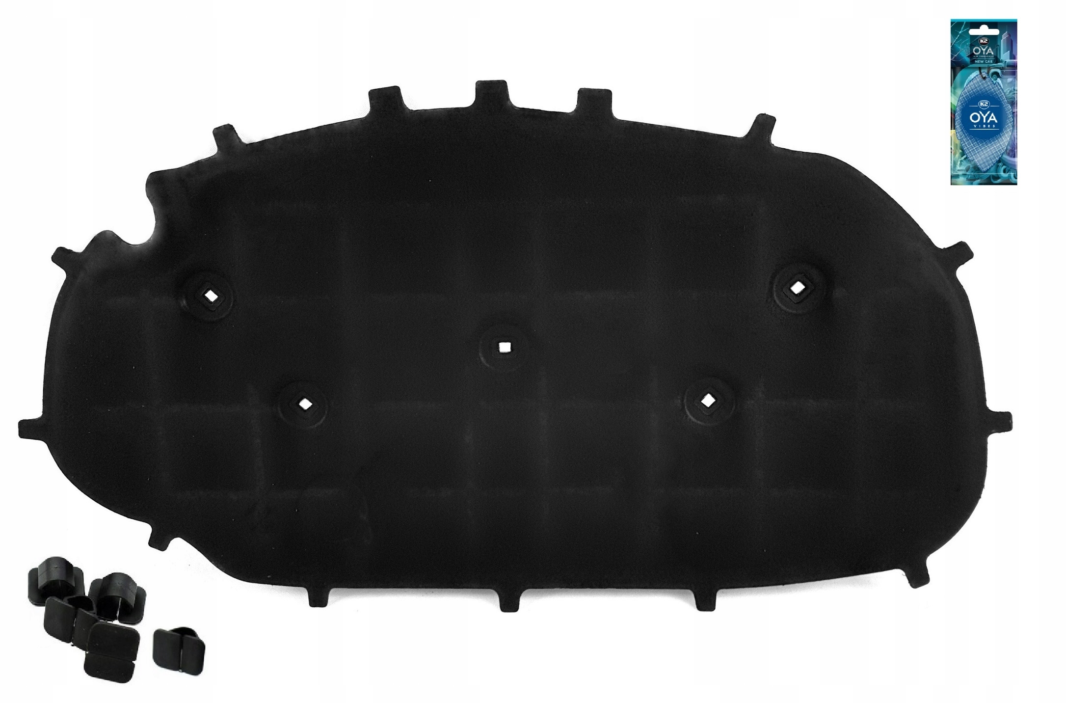 VW GOLF VI 6 08-13 WYGŁUSZENIE SILNIKA MASKI MATA PODBITKA