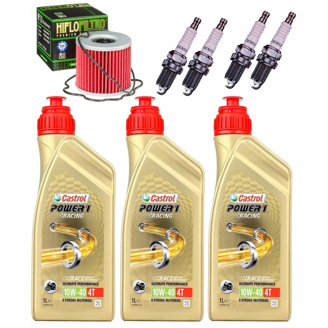 SUZUKI GSF 400 BANDIT 93-95 olej filtr świece