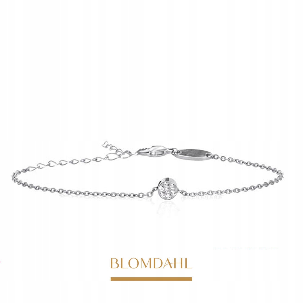 Blomdahl Hypoalergenní Náramek N Brilliance Plenary, Crystal 5 mm