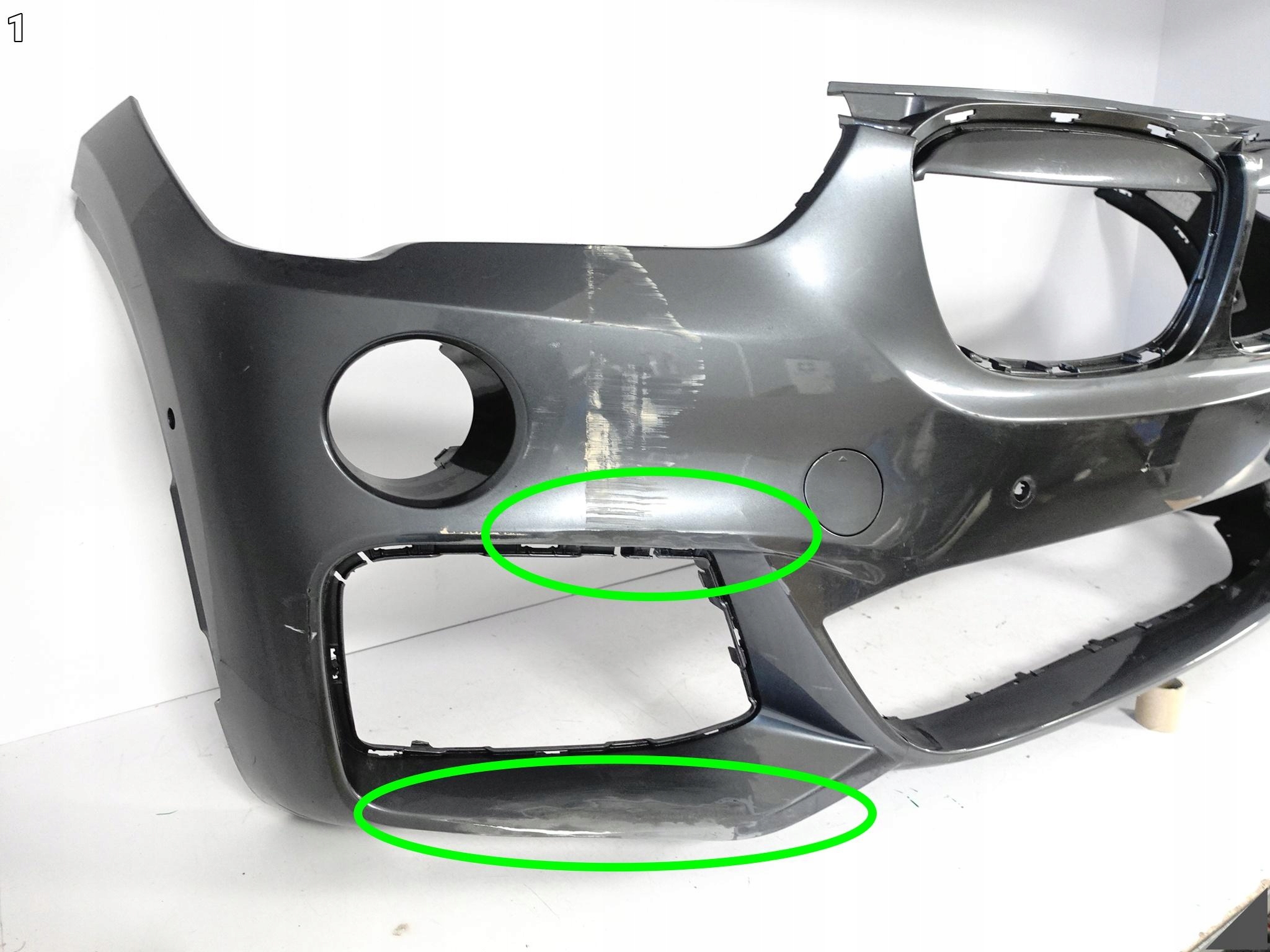 BMW X1 F48 m-packet MSP 15-19 bumper BUMPER +spoiler front 6xPDC 8059891