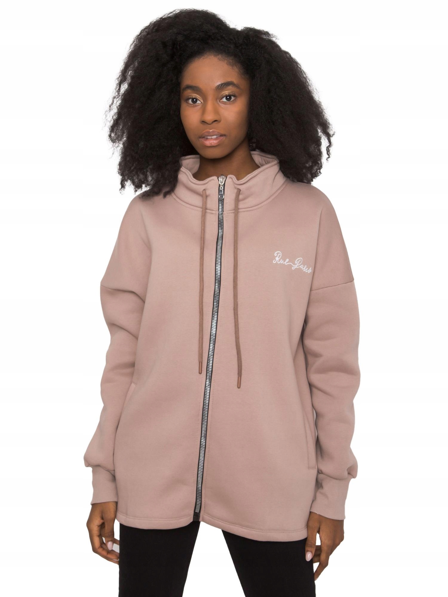 

Damska Bluza bez kaptura bawełna rozpinana - L/XL