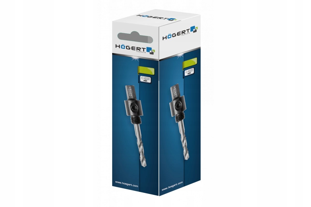 Adapter do otwornic hex 7/16″ 32-152 mm Hogert Marka Hoegert Technik