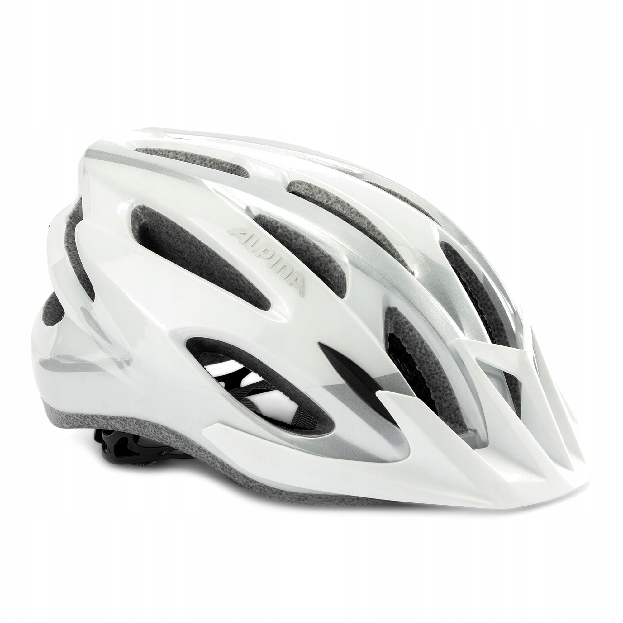 

Kask rowerowy damski Alpina Mtb17 srebrny 54-58 cm