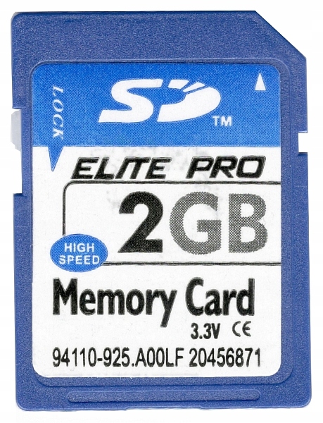 

Nowa karta pamięci Sd 2GB do starszych urządzeń