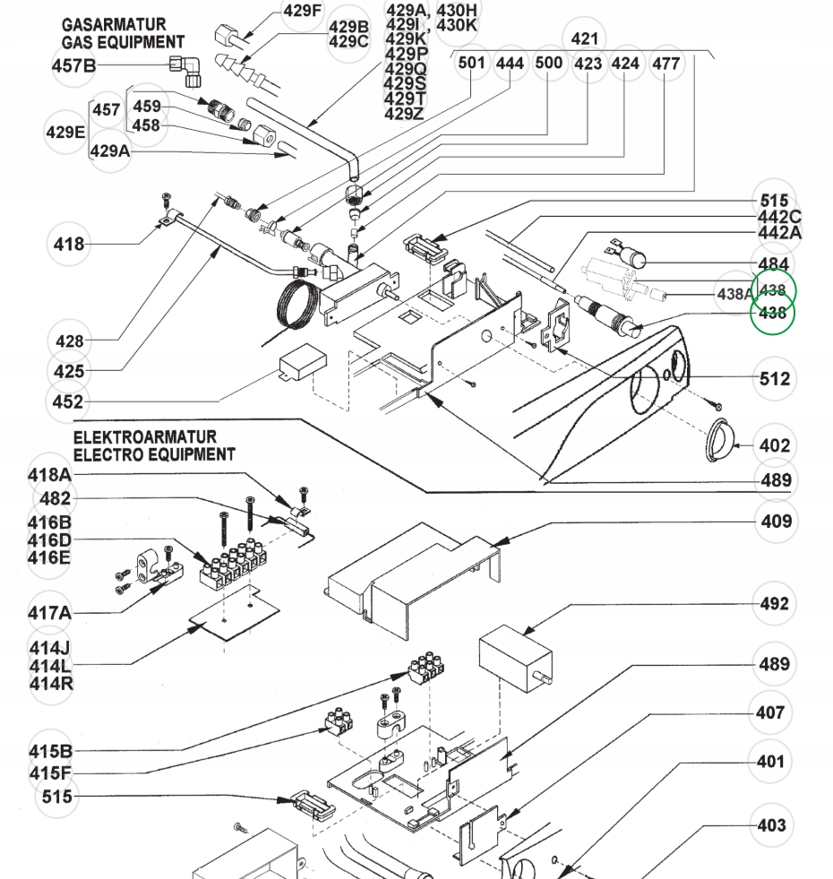 Piezozapłonnik iskrownik lodówki Dometic piezo EAN (GTIN) 7332464148893