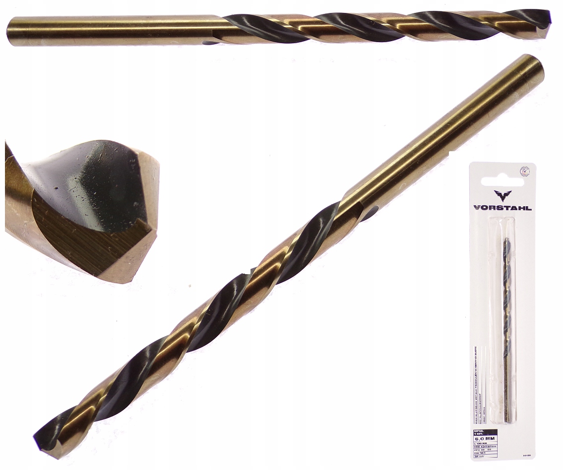 

Wiertło Do Metalu 6MM 6x139 Długie Hss Wydłużone