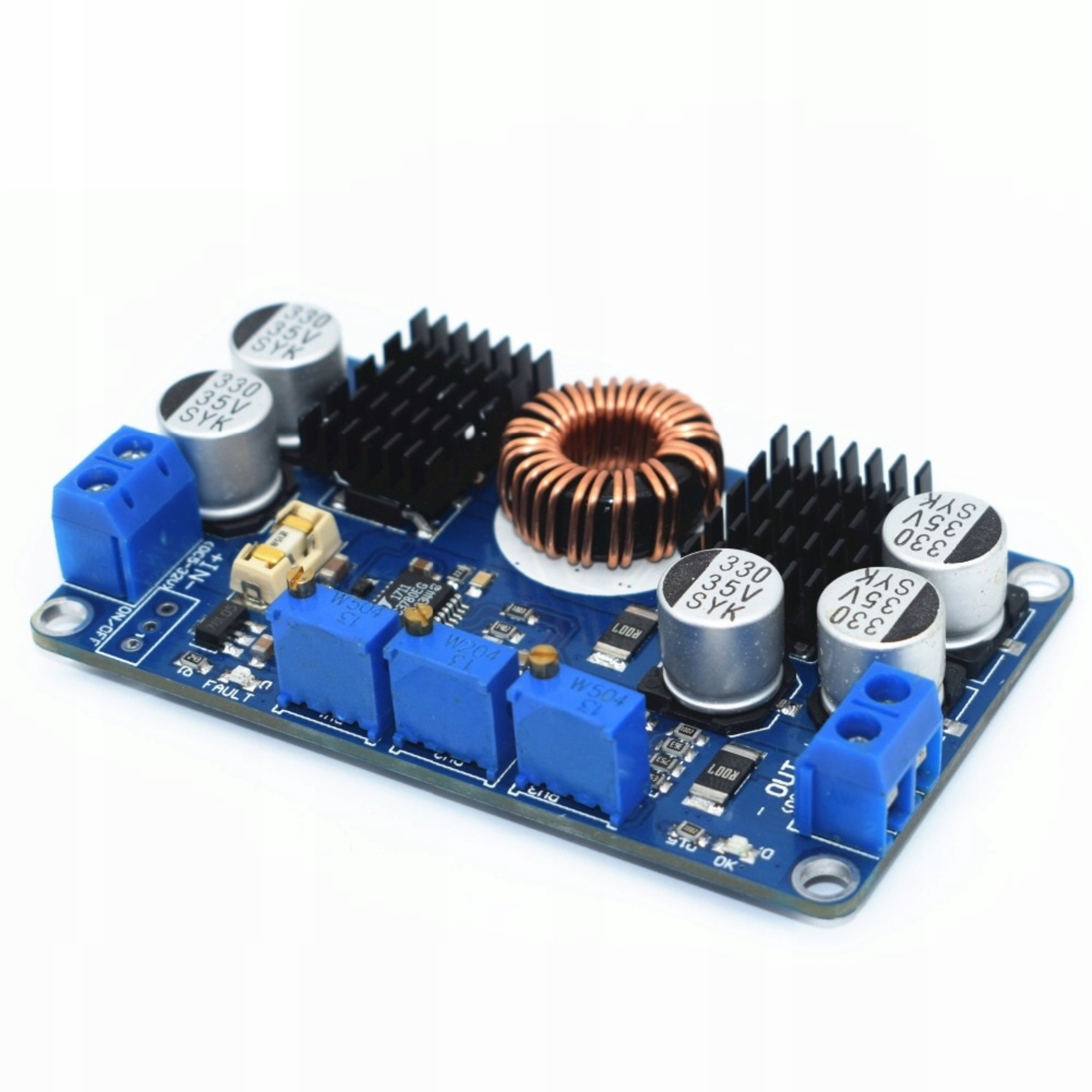Przetwornica LTC3780 step up/down 1V-32V 10A 130W DC-DC
