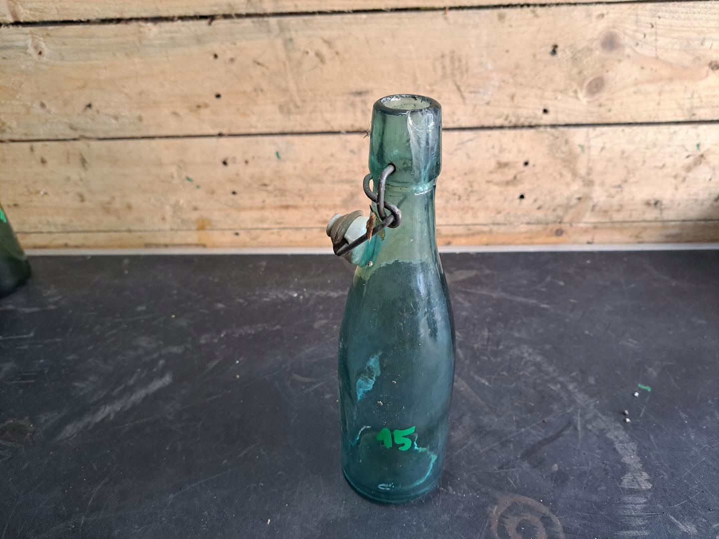 STARA ZABYTKOWA BUTELKA ORANŻADA SOK ORYGINAŁ PRL RETRO VINTAGE