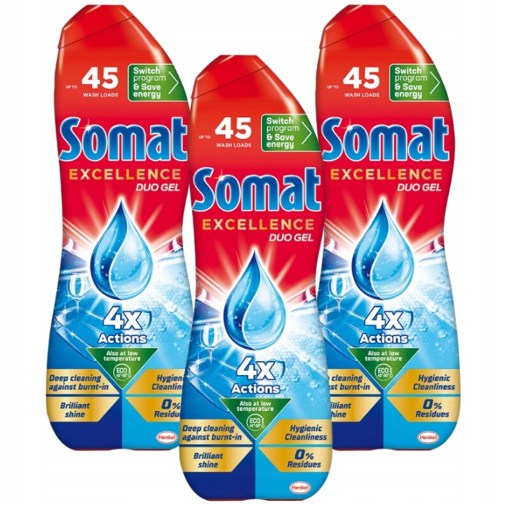 

Somat Excellence Żel Higieniczna Czystość 810ml x3