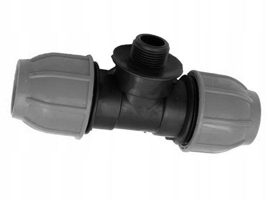 

Pe trójnik 32x1" Gz skręcany do wody