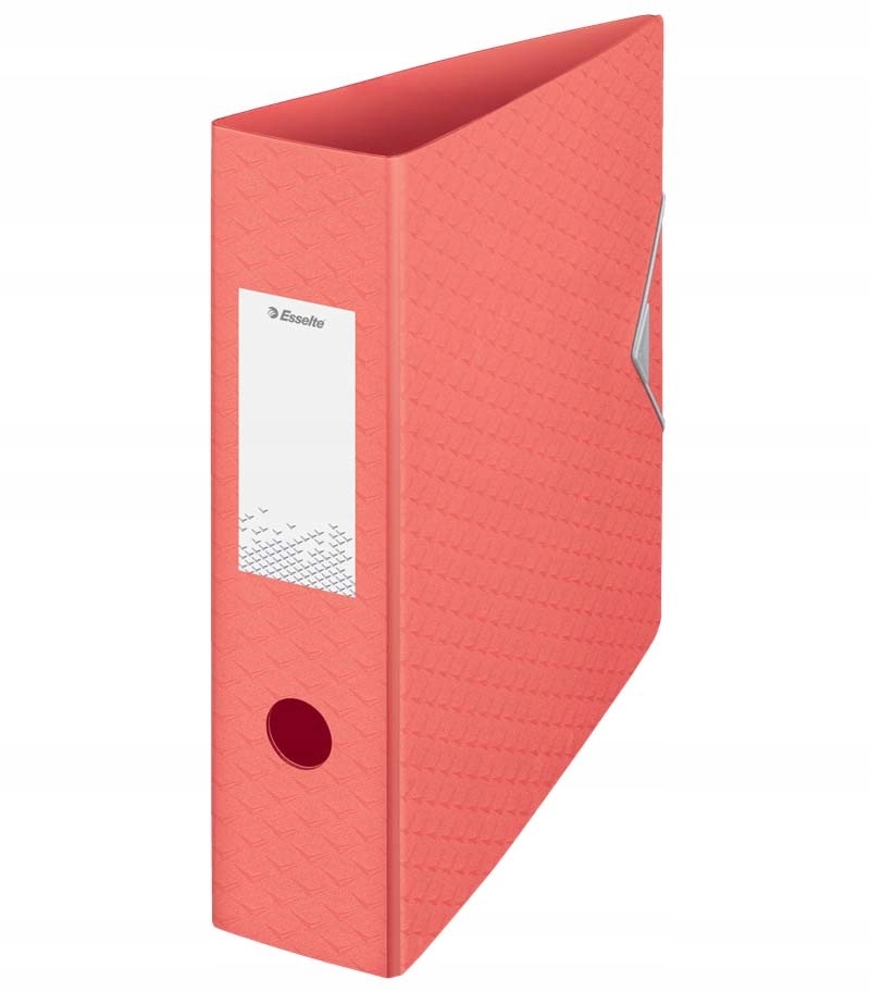 

Segregator dźwigniowy A4 80mm Esselte Pp koralowy