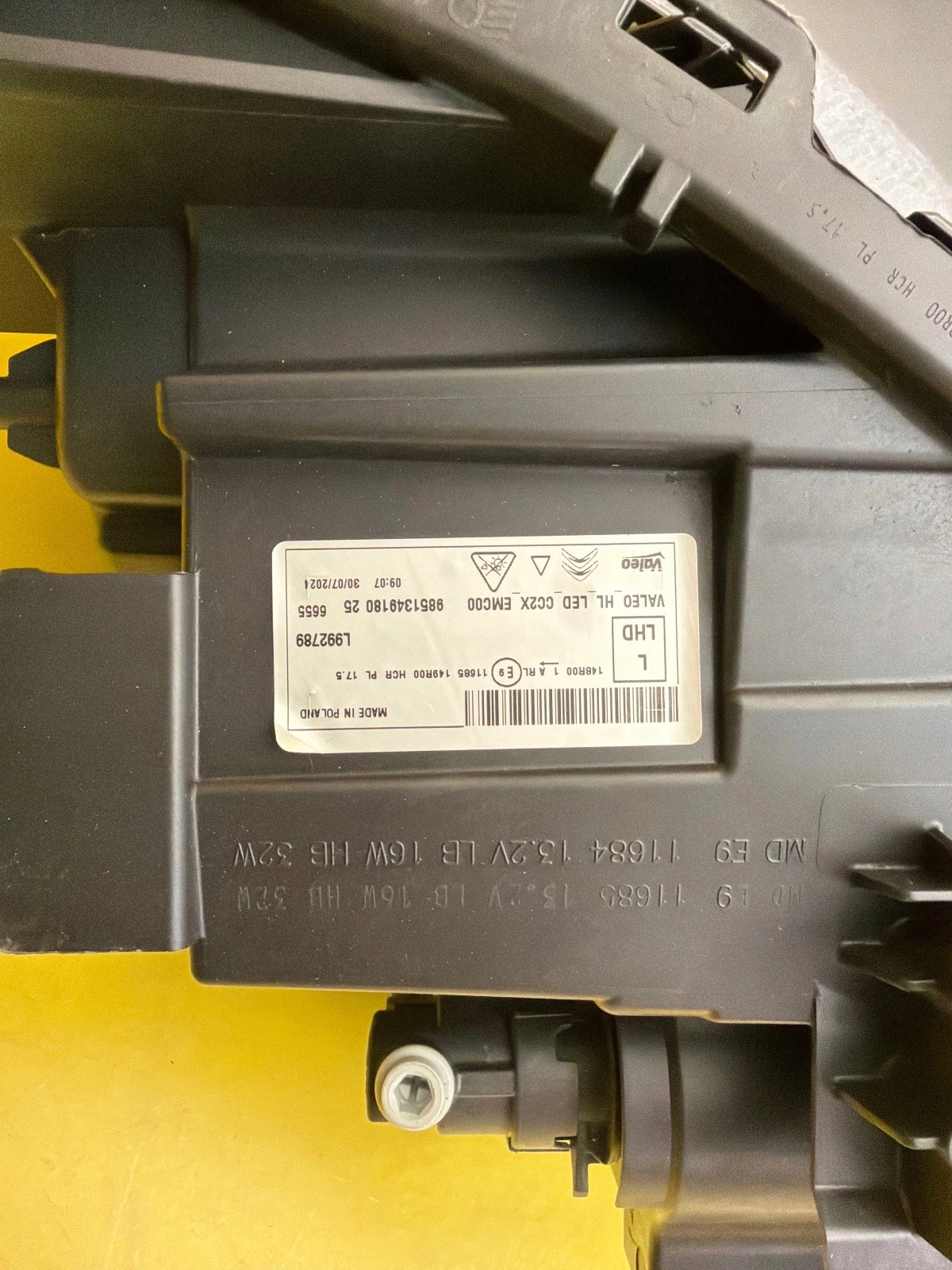 light left right Citroen C3 IV E-C3 2024 Full Led 9851349080 9851349180