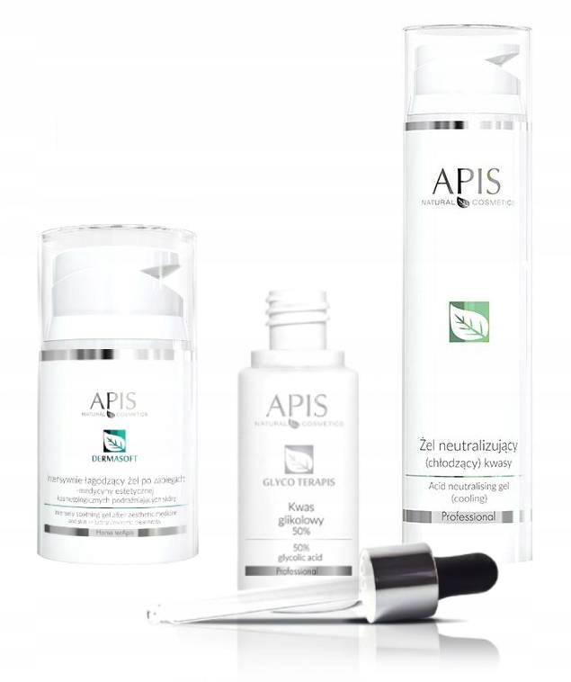 

Apis kwas glikolowy 50% neutralizator żel Zestaw