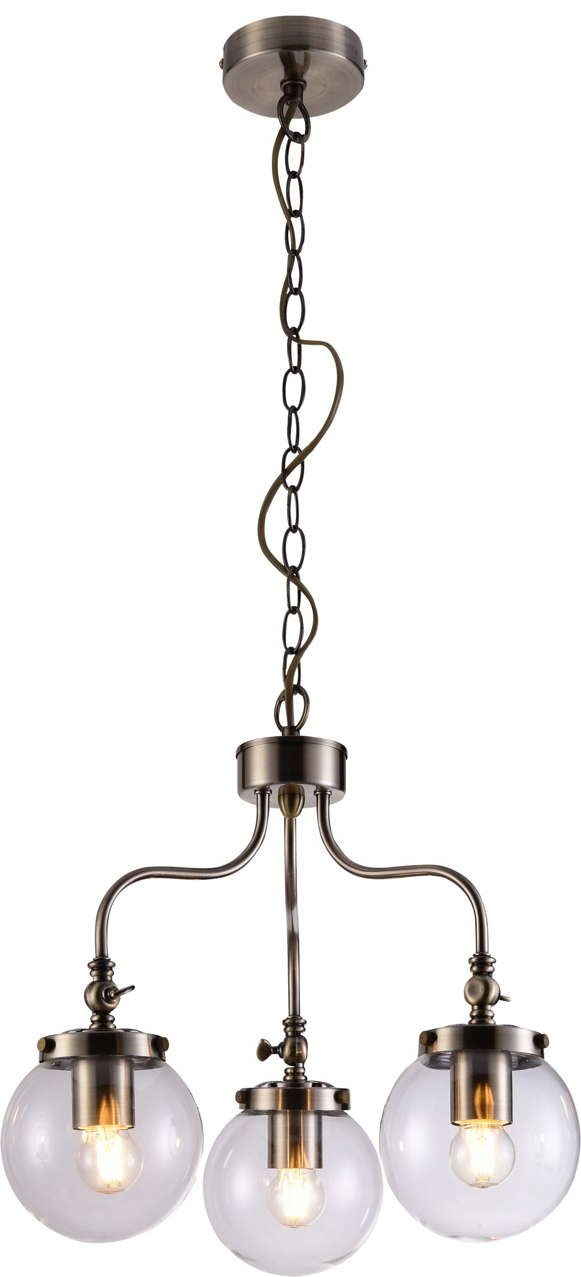 Závěsná lampa Candellux Ballet 3 světelné body E27