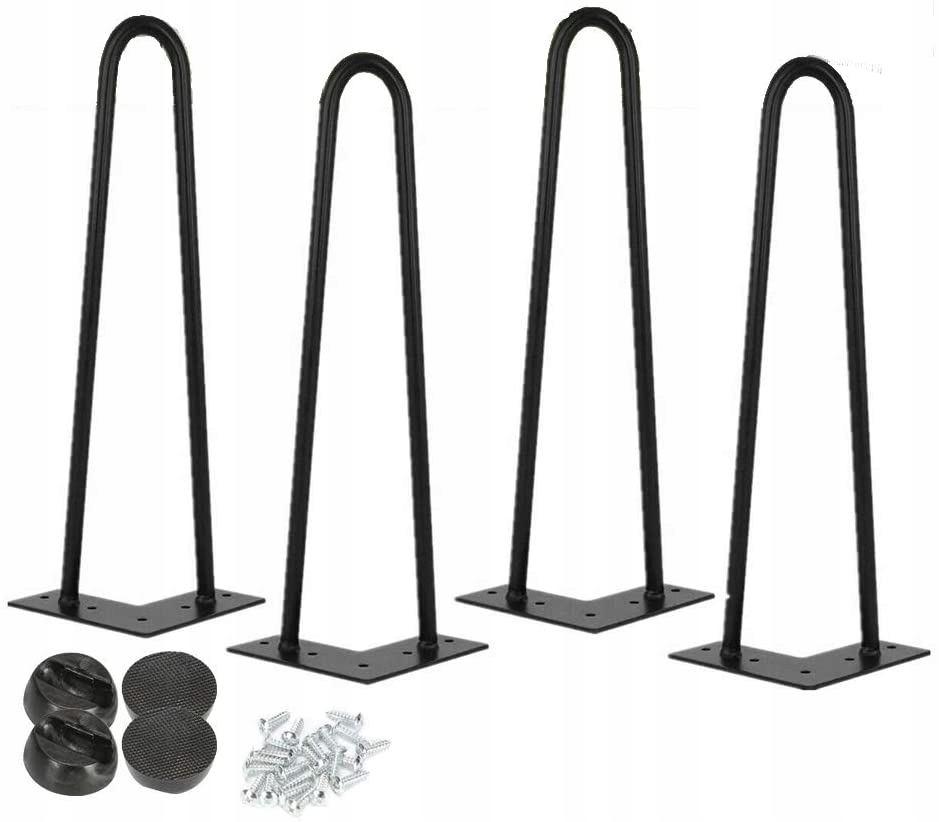 

4x Hairpin legs Noga metalowa stołu 36cm czarny