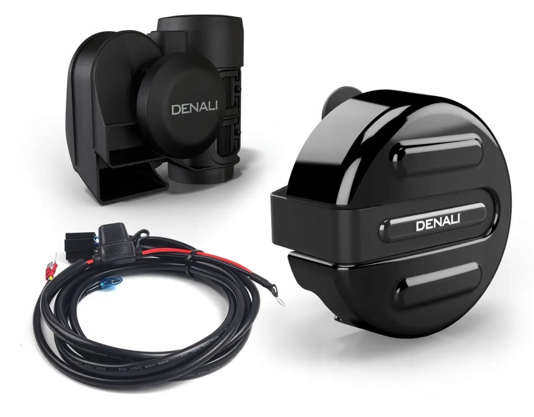 Pneumatický klaksón pre Harley Davidson Touring 2014 až 2023 Čierny