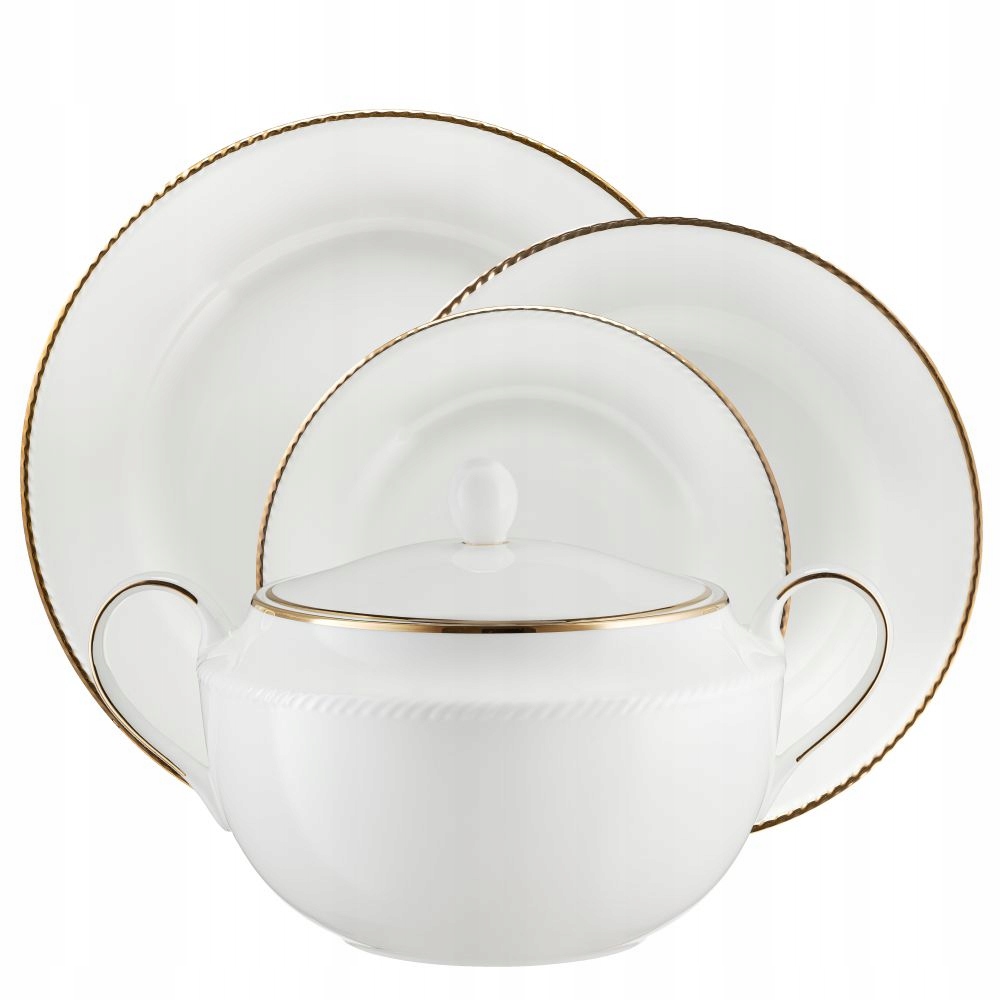 Villa Italia Porcelánový obedový servis pre 12 osôb s vázou Camilla