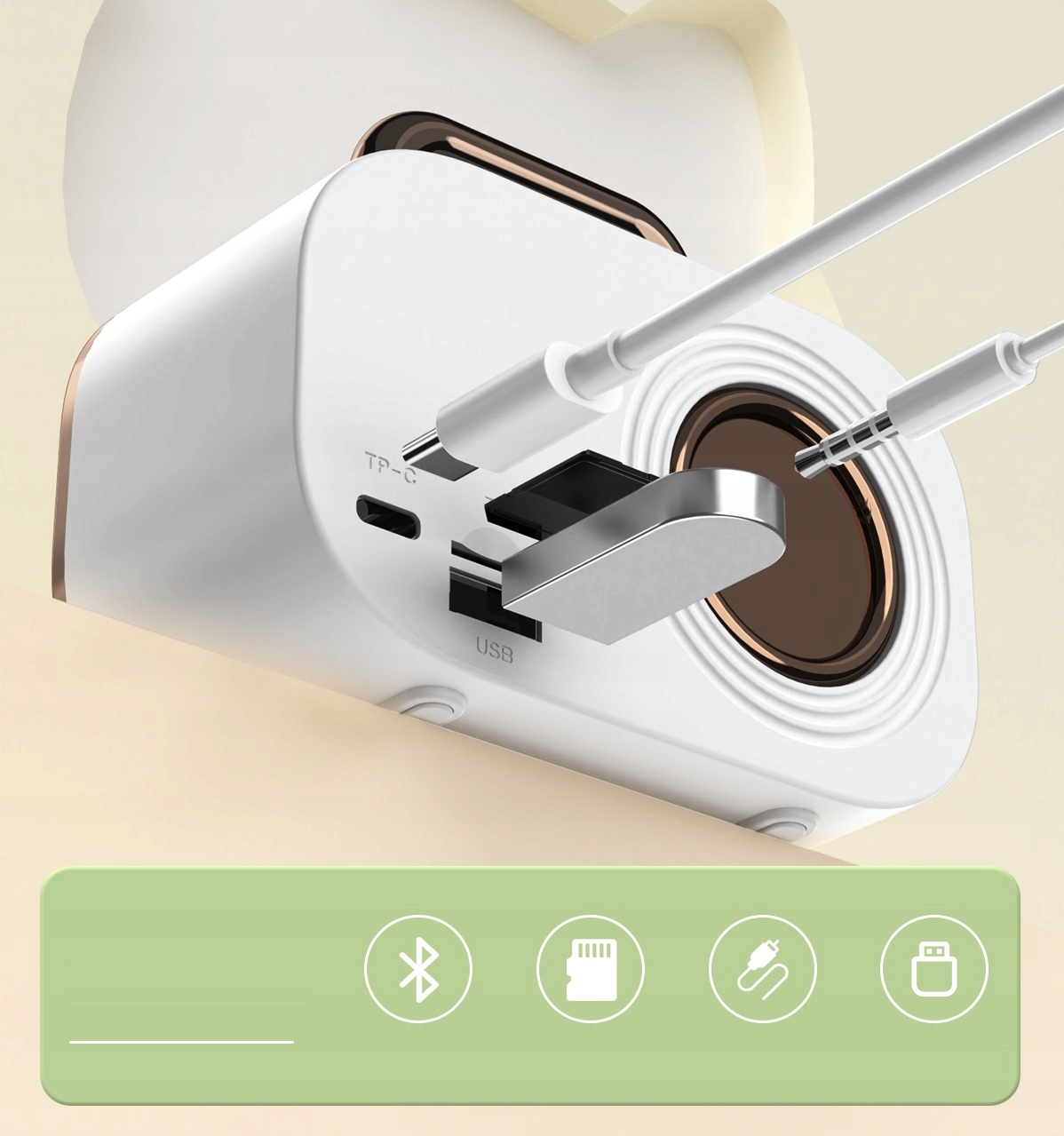 ZESTAW KARAOKE BEZPRZEWODOWY Z BLUETOOTH MIKROFON + GŁOŚNIK DLA DZIECI Rodzaj do karaoke