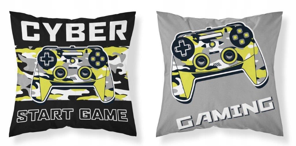 

Poszewka Dwustronna 40x40 Game Over Cyber Pad