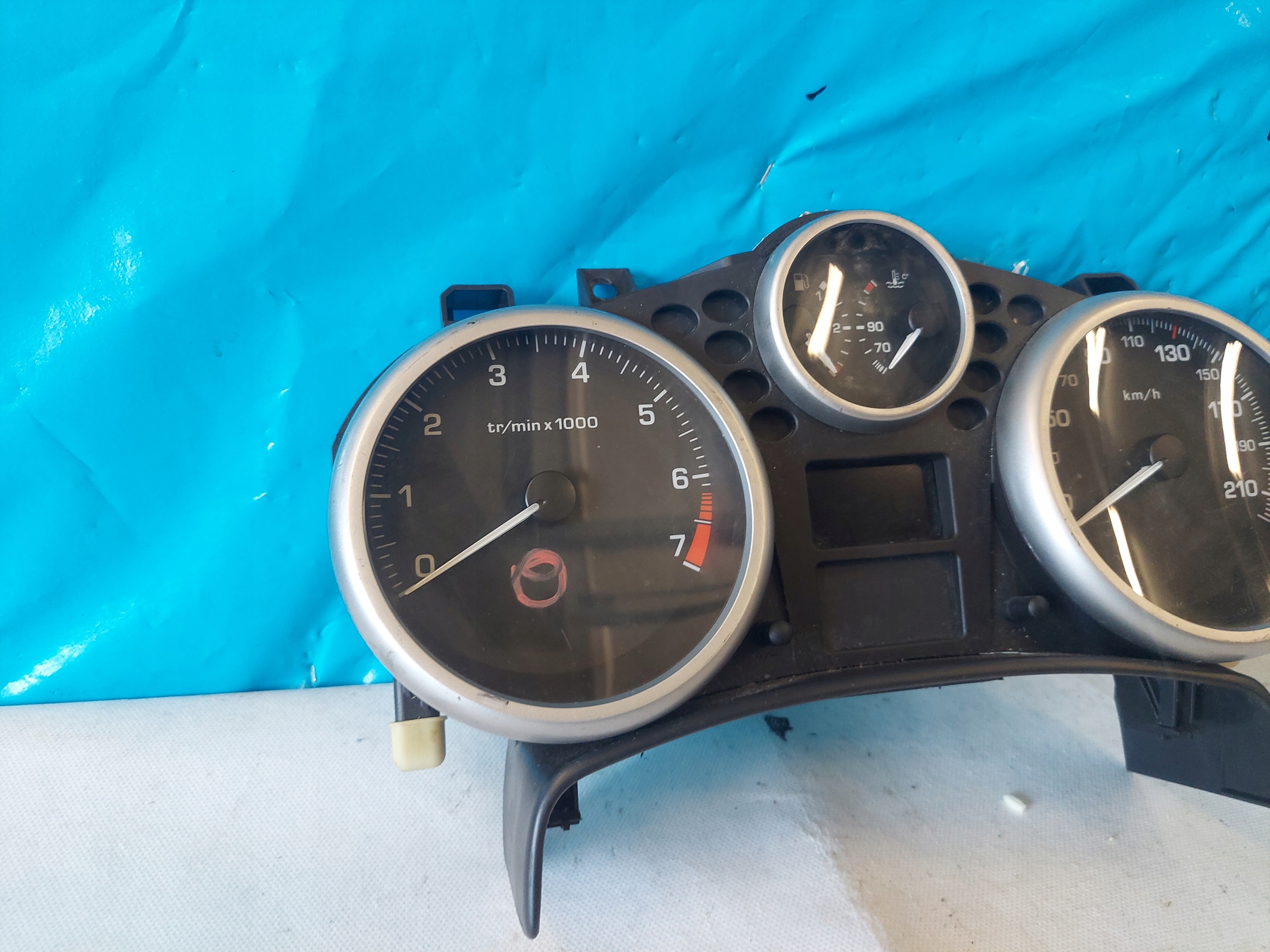 dials clock PEUGEOT 207 1.4 16V 9660879280