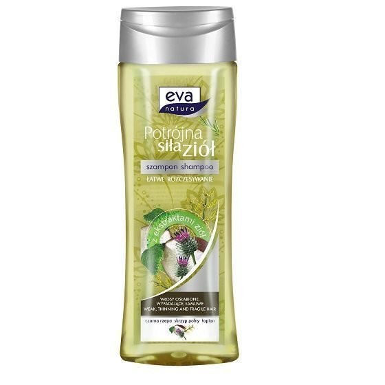 

Szampon do włosów Eva Natura, z czarną rzepą 400ml