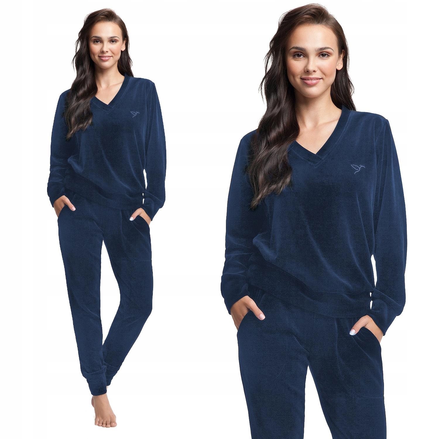 

Dres damski welurowy Luna kod 306 indygo [XL]