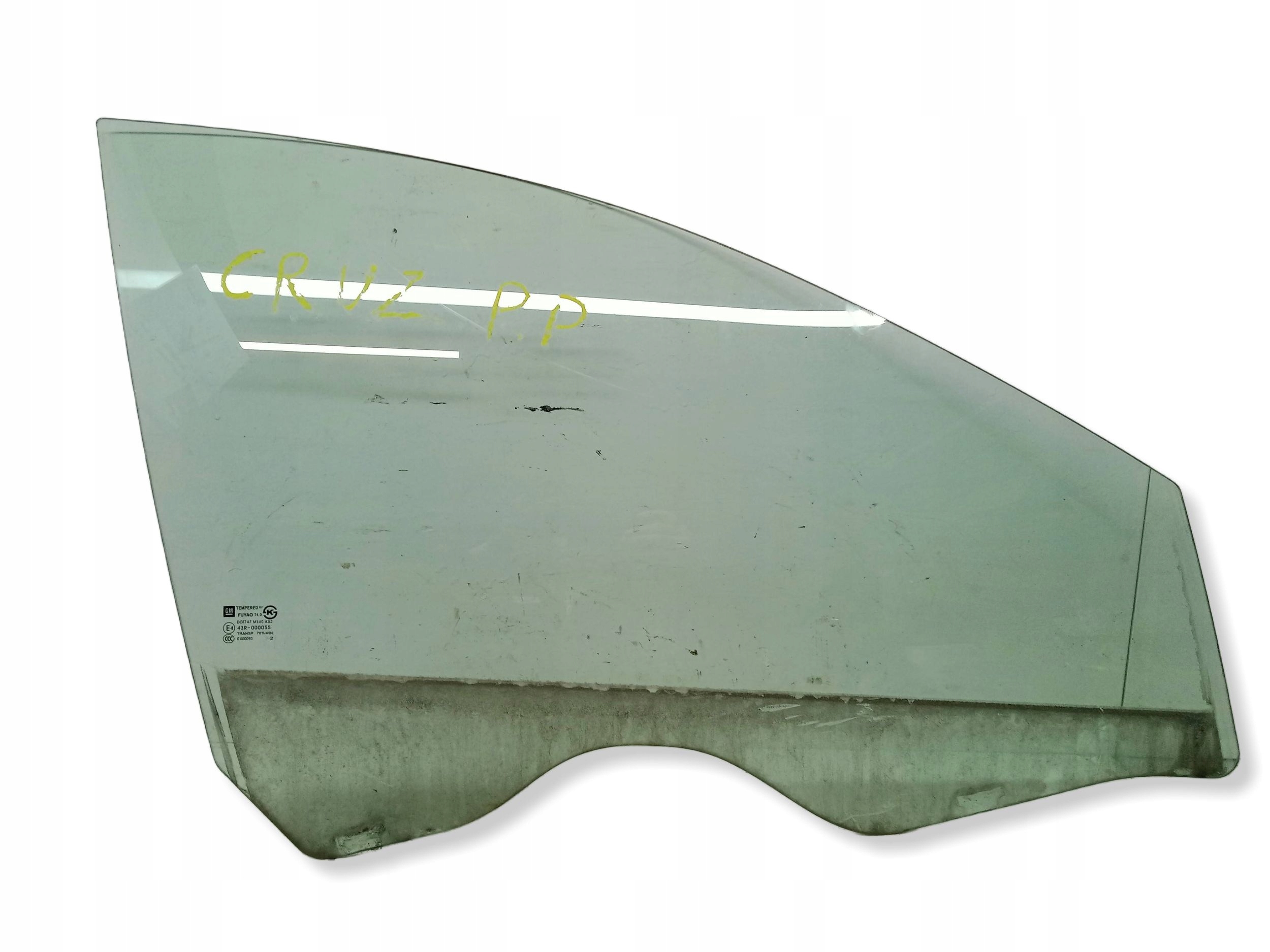 CHEVROLET CRUZE window door right front 2009