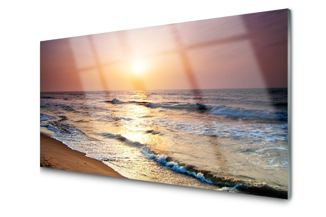 

Panel szklany Płytka Morze Plaża Słońce 140x70
