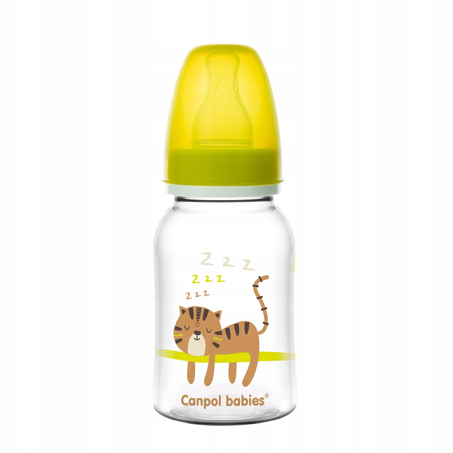 Canpol lekka butelka wąska 120ml 0m+ AFRICA