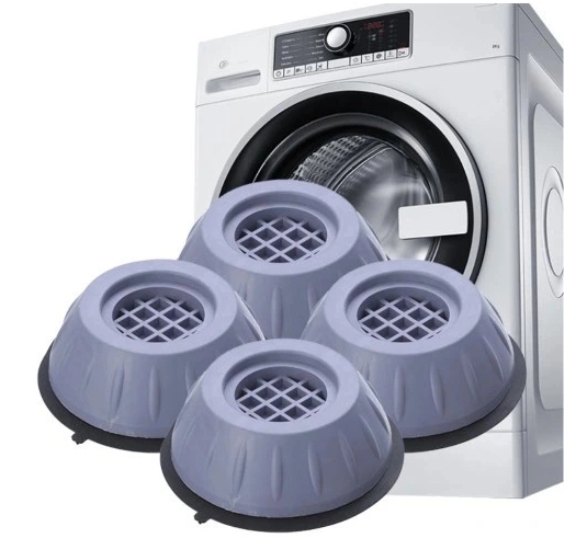 PODKLADKA GUMOWA 4 SZT PODKŁADKI ANTYWIBRACYJNE POD NÓŻKI PRALKĘ ZMYWARKĘ