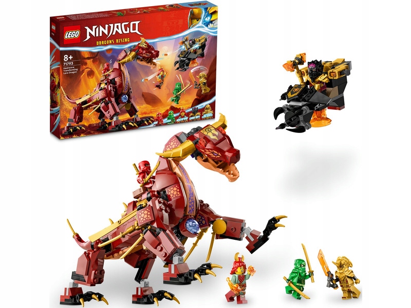 

Lego Ninjago Smok zmieniający się w falę ognia