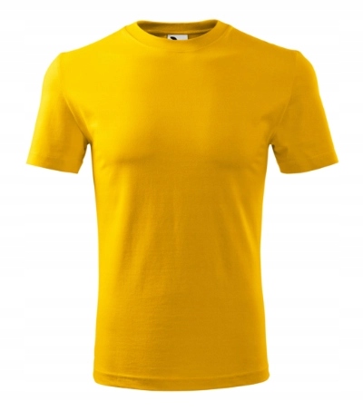 

miękka Koszulka t-shirt Malfini Classic żół L