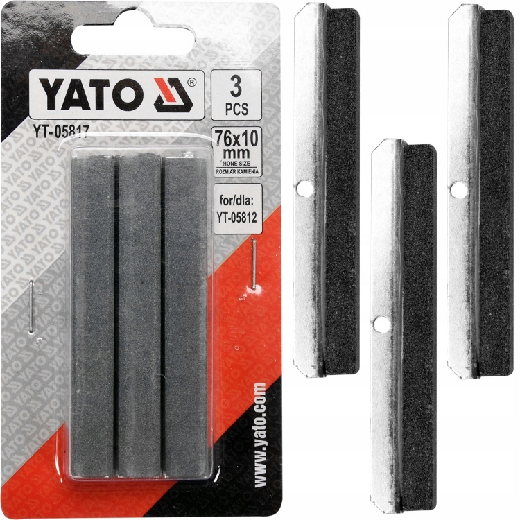 Yato Kamienie Wymienne Do Honownicy YT-05812 3'' 76x10 mm