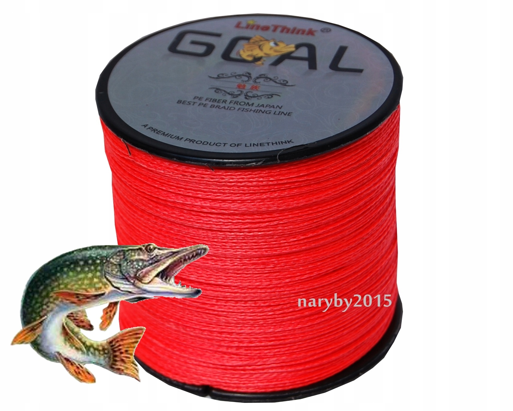 plecionka Sum Carp 1000 m 0,40 orange fluo 80lbs