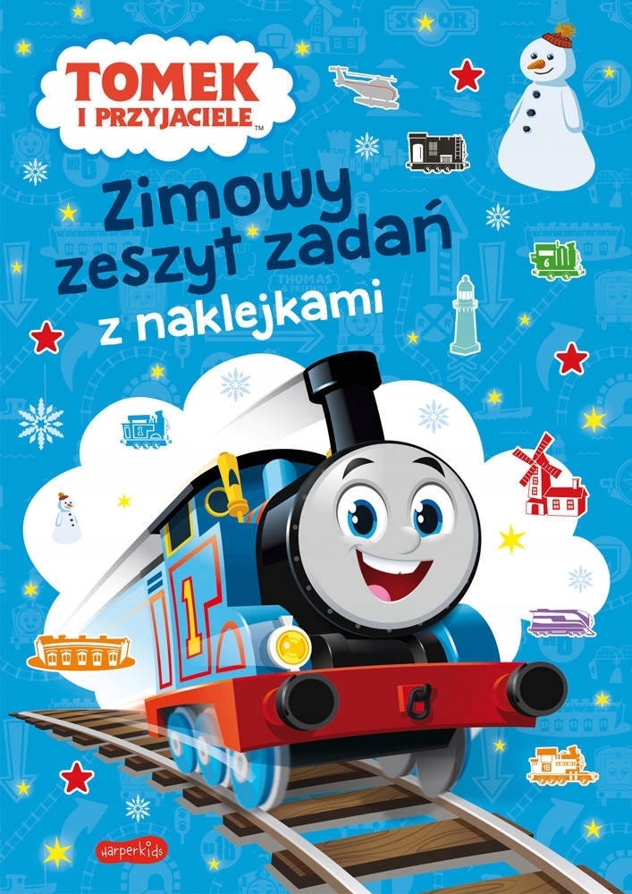 

Tomek i przyjaciele. Zimowy zeszyt zadań z naklej