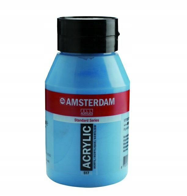 Amsterdam barva akryl 1000ml 517 Kings blue