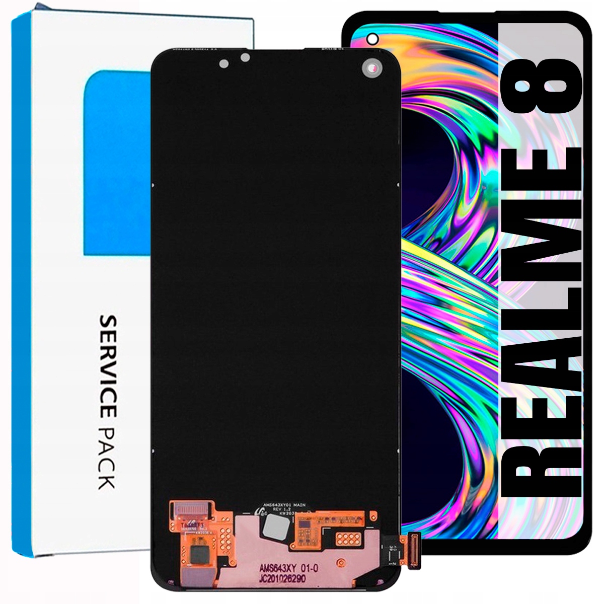 Displej Pro Realme 8 RMX3085 Originální Obrazovka