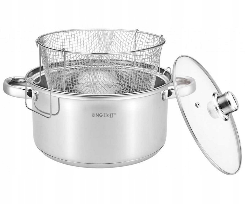 Hrnec S Fritovacím Košem Kinghoff KH-1630 5,5L