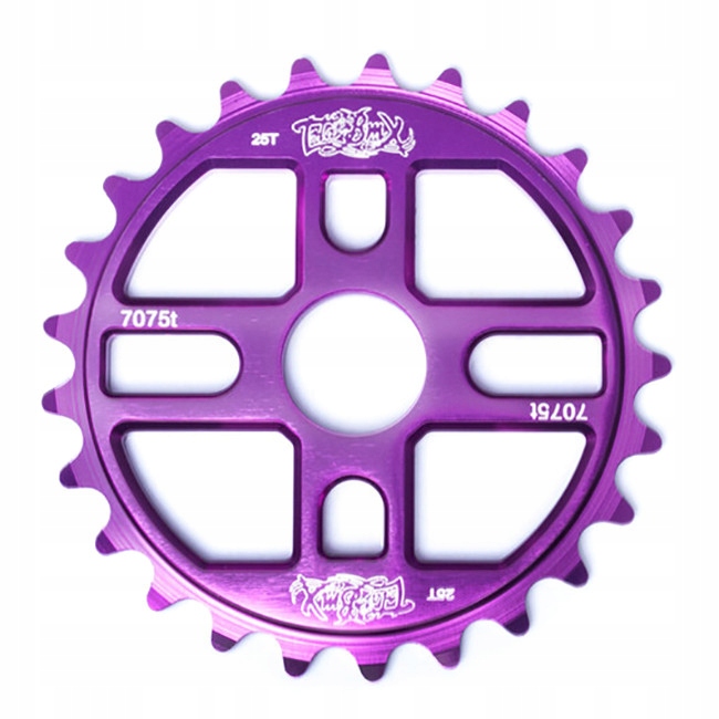 Zubovka Total Bmx Rock'n'Roll Light fialová 25T