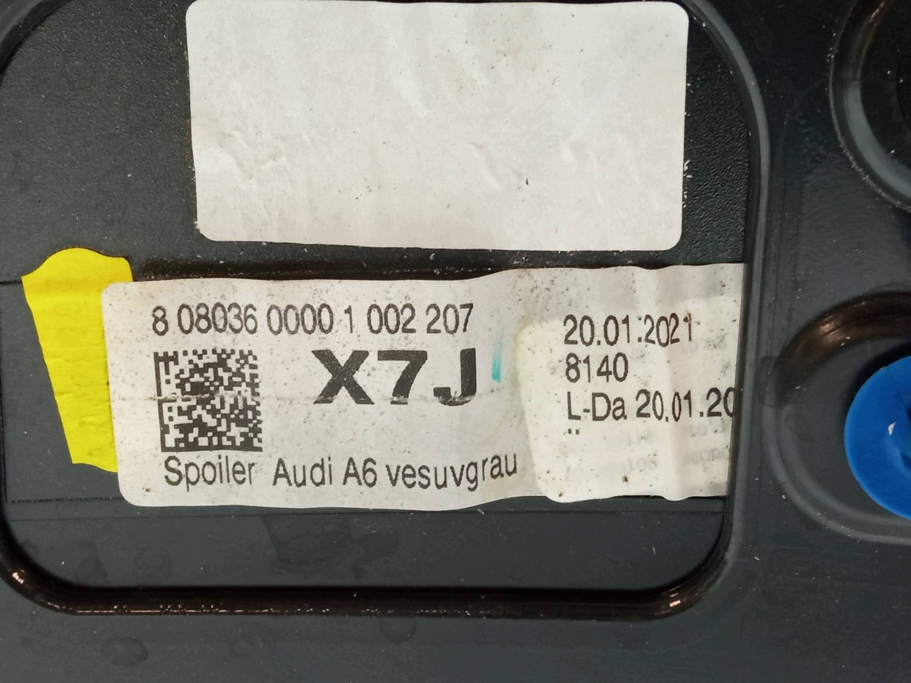 SPOILER LOTKA bonnet rear part light STOP 4K9827933C Audi A6 V (2018-) C8