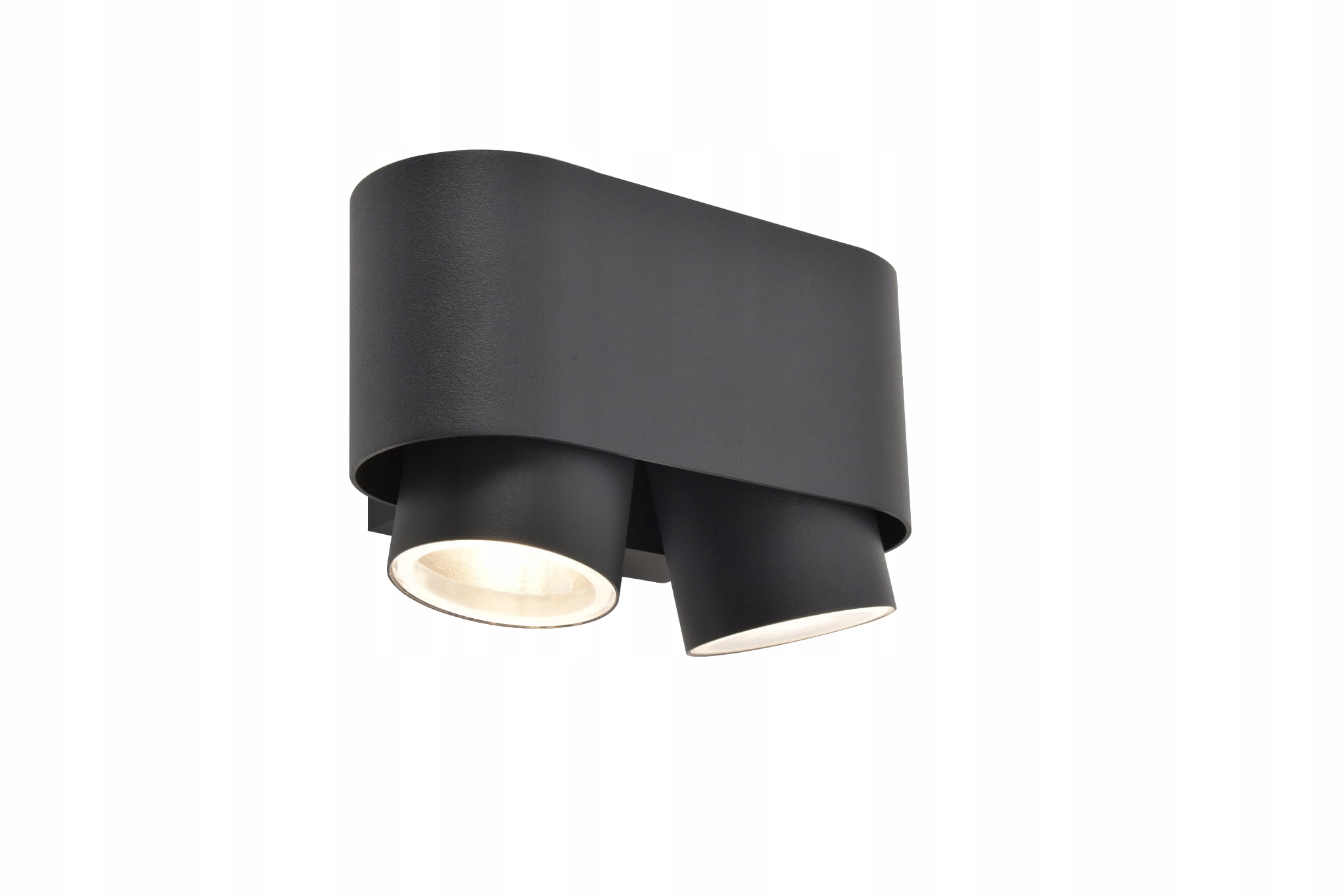 Fasádní nástěnná lampa šedá Cypres GU10 IP44 Lutec
