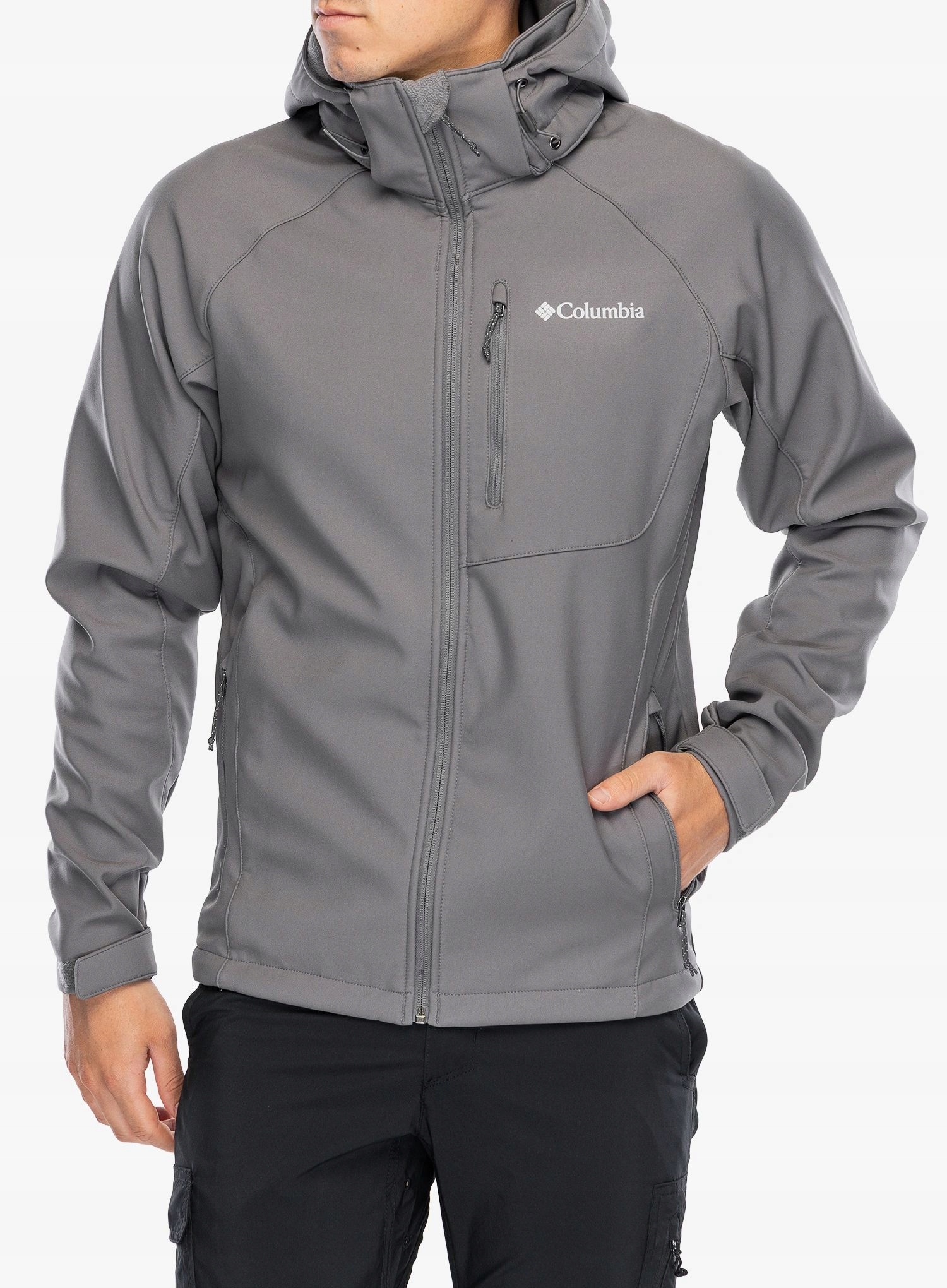 Softshellová bunda Columbia Cascade Ridge III Softshell city grey S