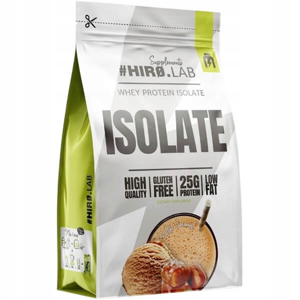 Hiro.lab Whey Protein Isolate – izolát bílkovin Wpi 700 g slaný karamel
