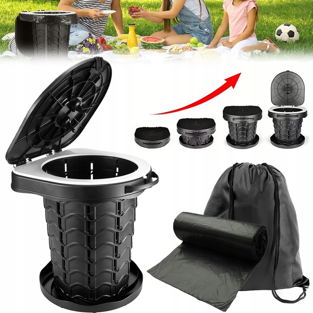 Turistická Toaleta Přenosná Kempingová Mobilní Wc Pro Karavan Stan