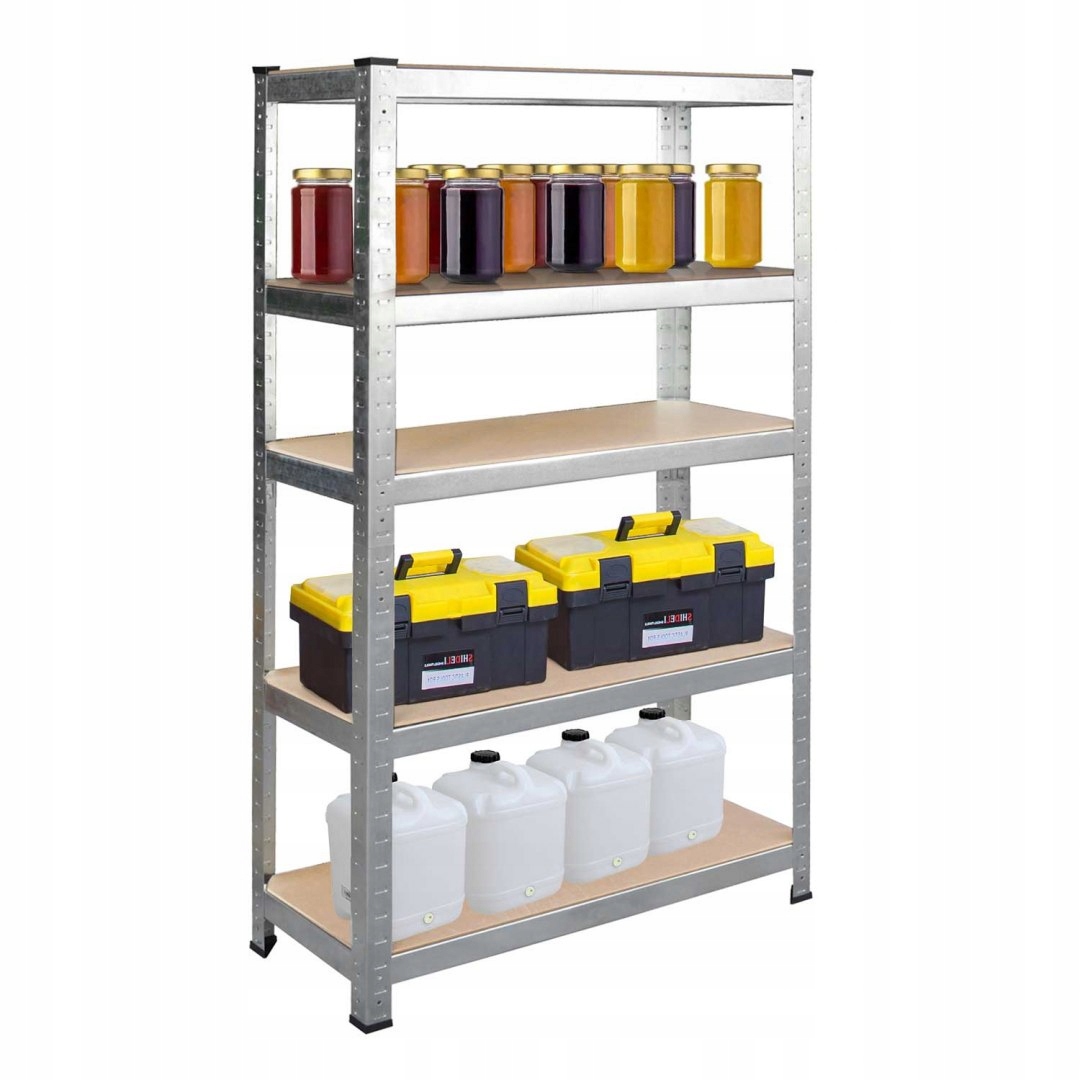 REGAŁ MAGAZYNOWY 2w1 METALOWY 180 x90x40cm HUMBERG