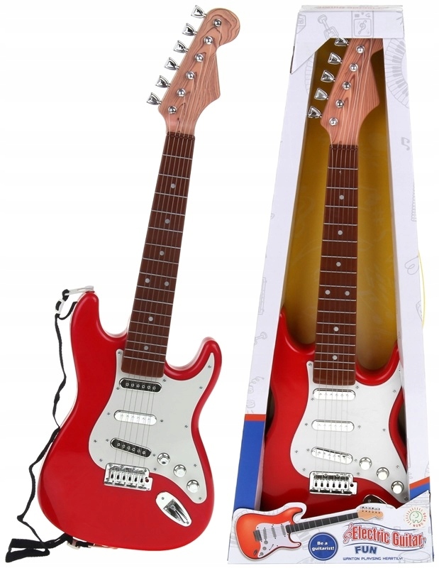

Gitara Elektryczna Rockowa Metalowe Struny Dźwięki