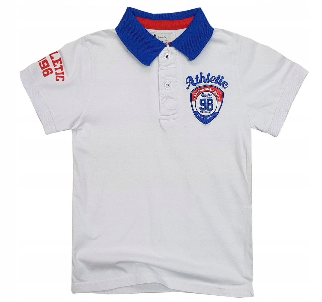 

Bluzka polo Challenge r 14 - 158/164 cm White