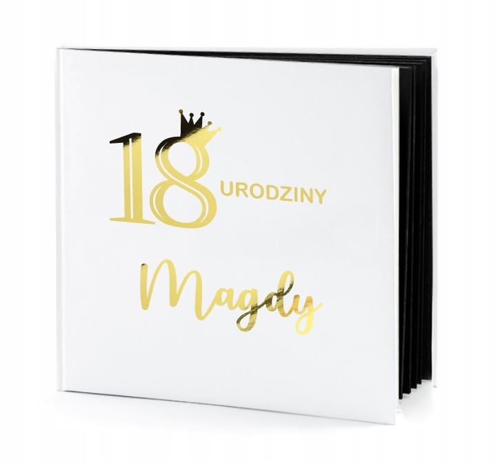 

Księga Gości Na 18 30 40 50 Urodzinowy Album Imię