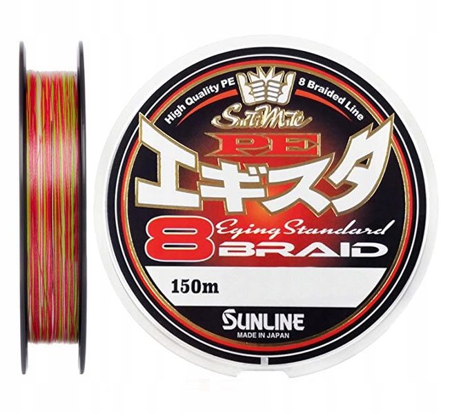 Sunline Egi Sta Pe X8 #0.6 10lb 5C 150m