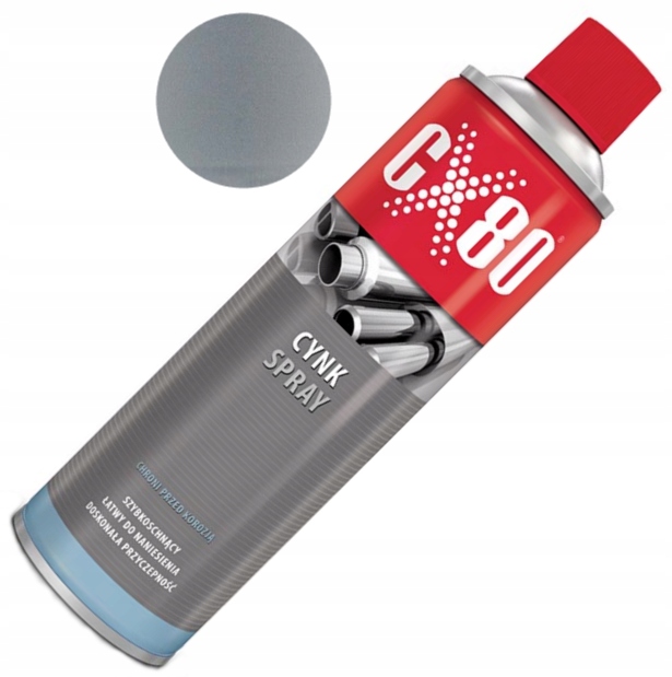 

Cynk Spray CX-80 500ml rdza antykorozja cynkowanie